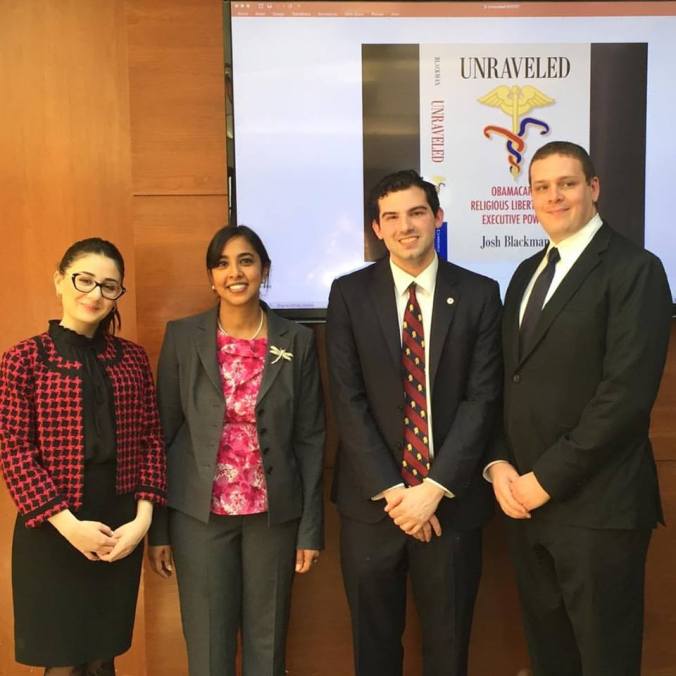 Josh Blackman and Fed Soc