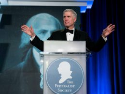 Gorsuch Fed Soc Dinner